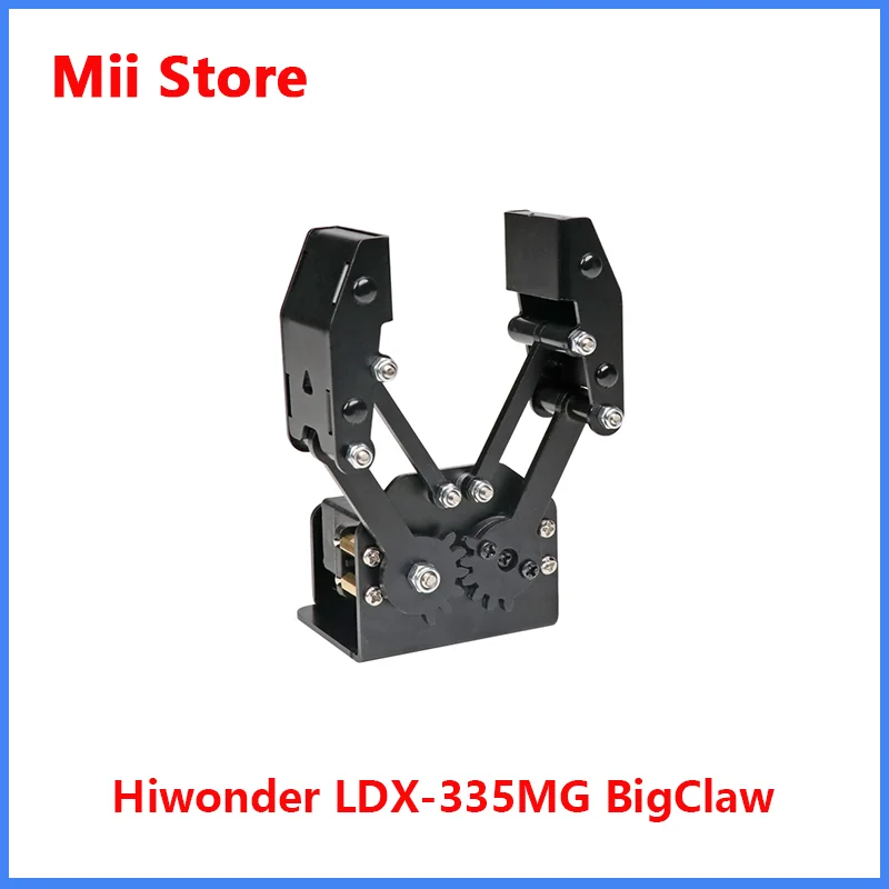 

Anti-blocking BigClaw Robot Claw with LDX-335MG Servo Manipulator Claw Hand Grips Paw Grasping for DIY Robotic