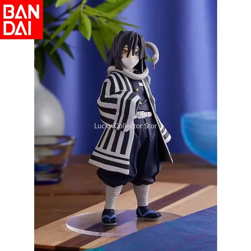 Demon Slayer Kimetsu No Yaiba Kizuna's Outfit Iguro Kobanai Figure Bandai Doll Model Desktop Ornament Toy Birthday Gifts