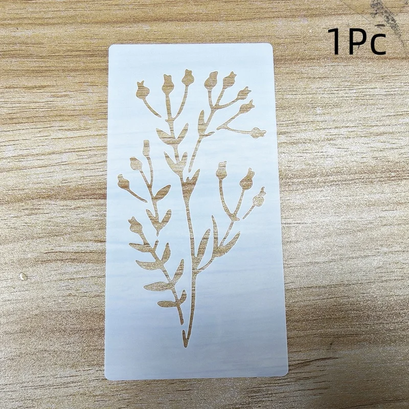 18 Pcs Flower Leaf Stencils, Reusable Painting Templates