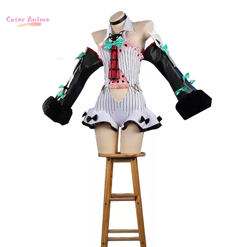 Picture 6: Game Zenless Zone Zero Six Paths Sally Cosplay Costume Uniform Halloween Carnival Party Christmas Play Role Clothes Clothing