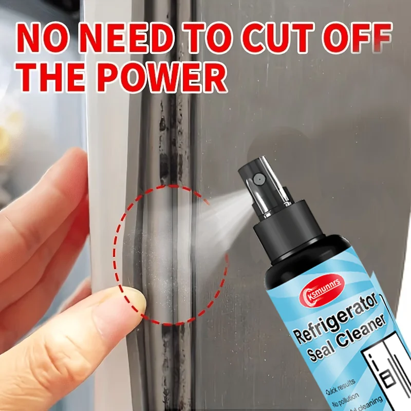 Multi-Purpose Seal Stain Remover Gel, Deep Clean Black Spots for Fridge Washer Sink Toilet Seals, No Disassembly Needed