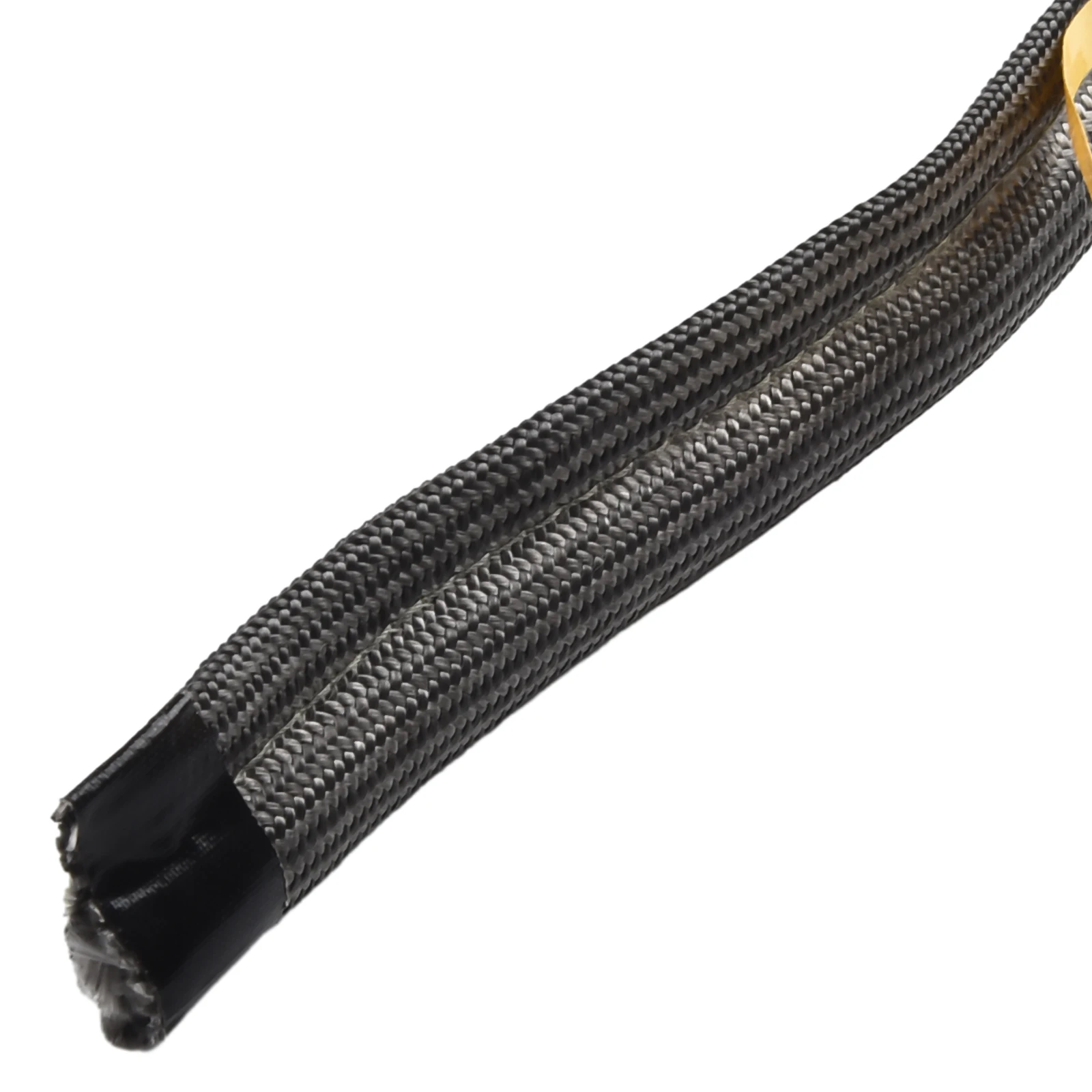 Ceramic Fiber Stove Door Seal Rope for Woodburner Stoves Ovens Fireplaces Textured Glass Yarn Thermal Insulation