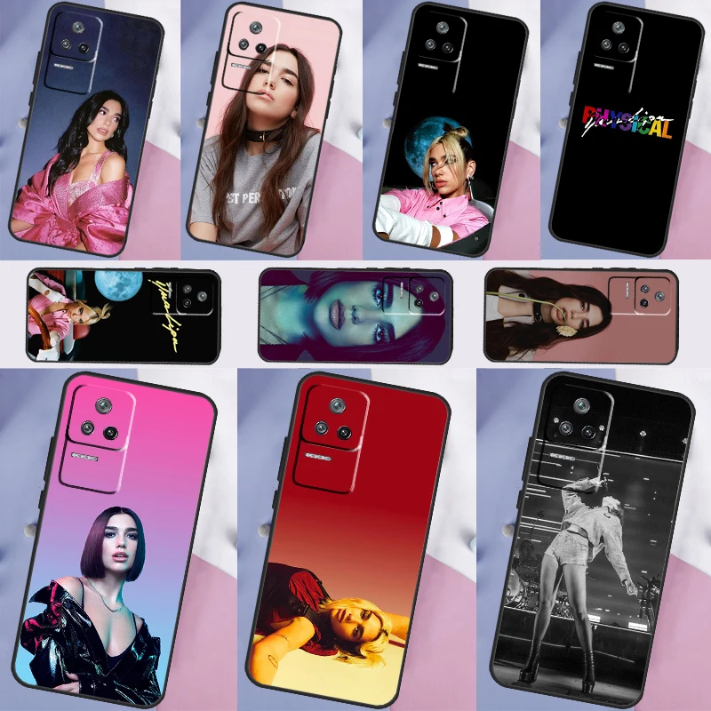 D-Dua-Lipa Case For Xiaomi 13 12 Lite 11T 12T Pro 12X POCO X3 X5 F5 Pro F4 X4 GT M5s C40 F3 Back Cover