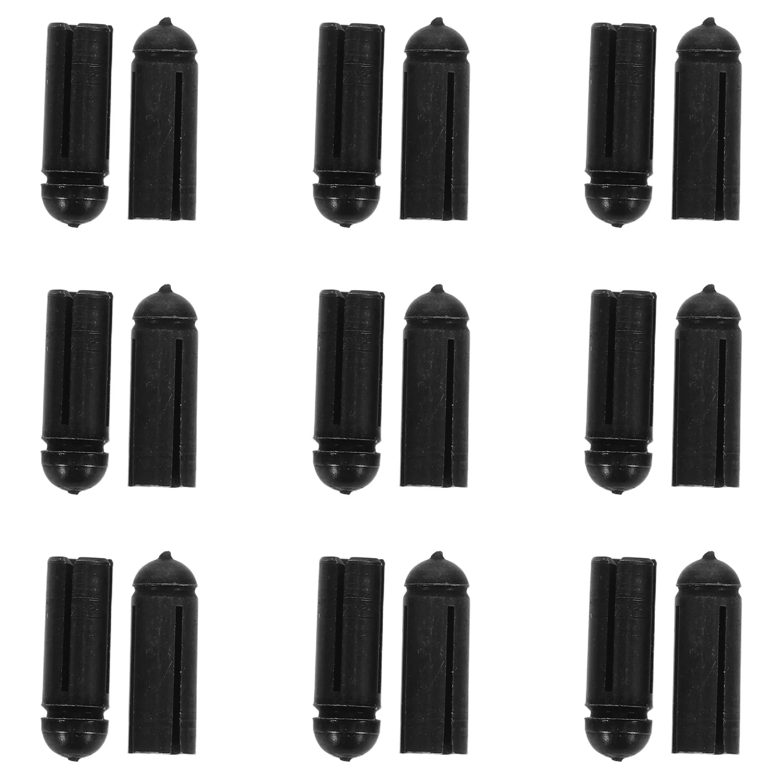 6-delige Flight Wing Savers Fitting aluminiumlegering beschermers corrector accessoire zwart