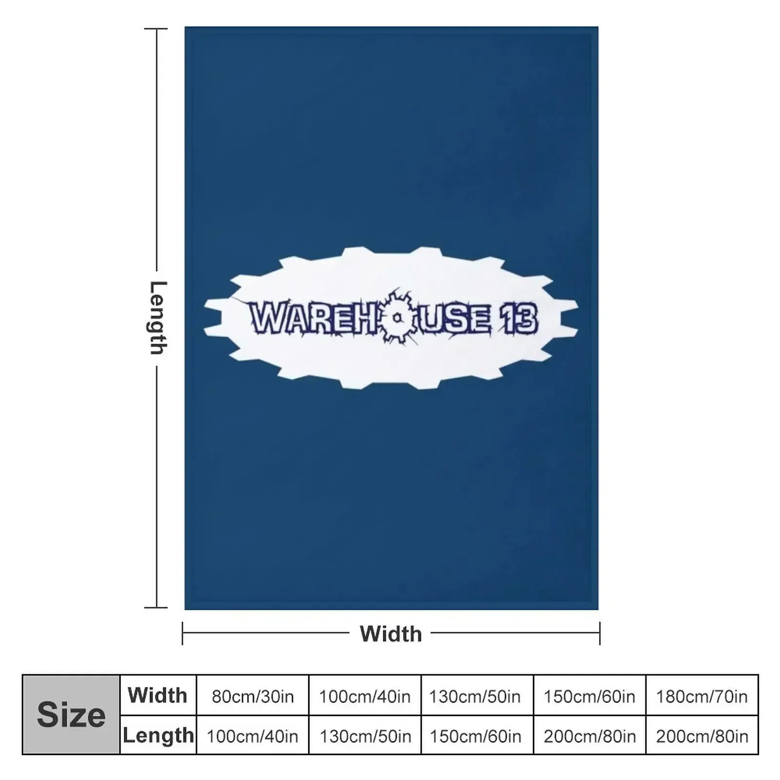 Warehouse 13 - Gear Logo Fitted Throw Blanket christmas gifts Blankets For Sofas Polar Blankets