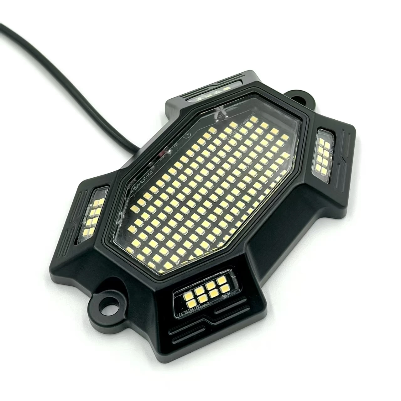 Super Bright Pure White 184 LED Rock Light Waterproof Underglow Chassis Lamp Corner Pod Light for Truck UTV ATV 12V