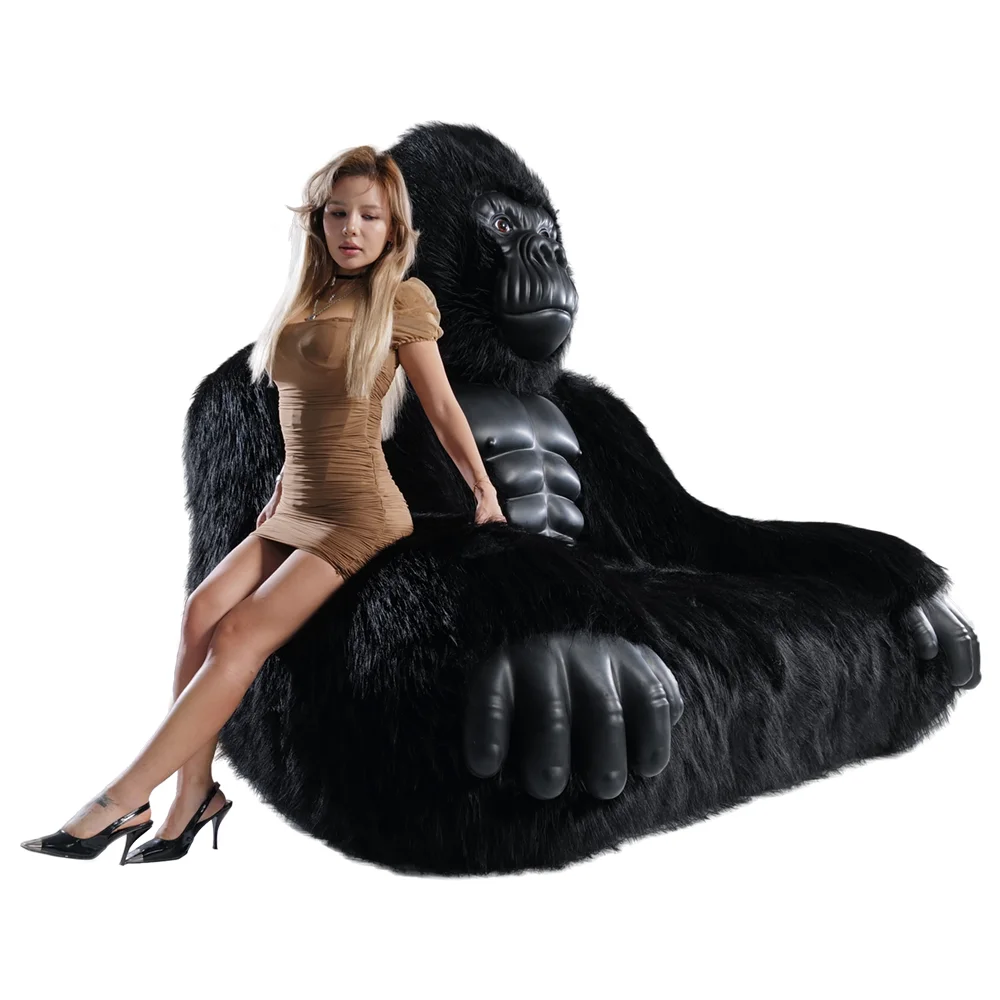 Cosplay Gorilla Sofa Living Room Furniture Sofa Bedroom Bed Creative Large Animal Sofa Bed Adult