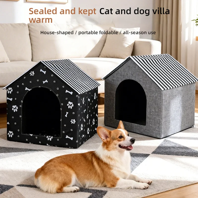Casa Impermeable para Gatos Callejeros, Refugios Plegables y Lavables para Mascotas, Casetas para Perros y Refugios para Gatos