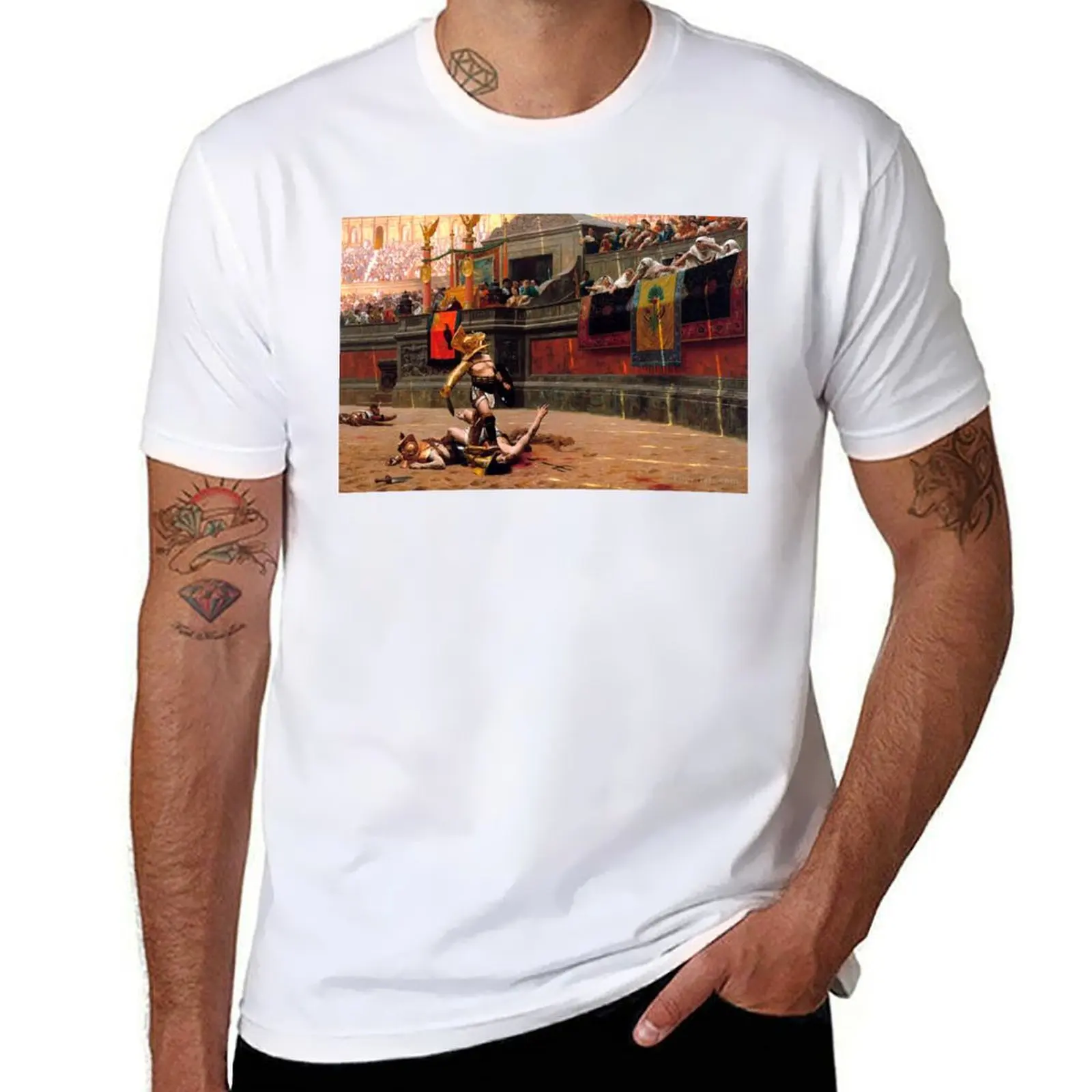 

Pollock verso gladiator gland T-Shirt anime t shirts for man men t shirt cotton 100% T-Shirt