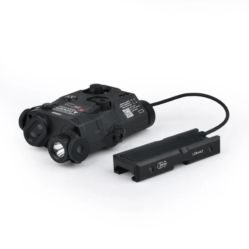 WADSN Tactical IR Fill Light Red Green Blue Dot PEQ15 Optic Strobe White LED Scout Light Fixed Mount Outdoor Accessories