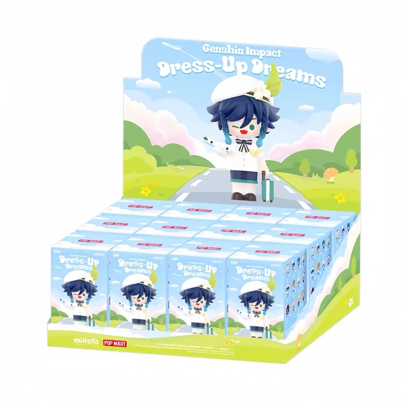 Hot Selling Authentieke Spot Popmart Genshin Impact Cross Dressing Manxiang Thema Q Serie Verrassing Blind Box Handgemaakte Leuke Geschenken