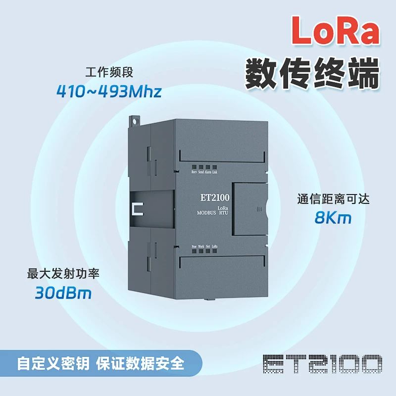 Lora Wireless Transceiver DTU Module Analog Switch Data Transmission 485 Communication Network Transmission ET2100