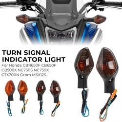 Motorcycle Turn Signal Indicator Light for Honda CBR 400R 500R 650F CB 500 650 F NC700S MSX125 Rebel 500 300 Directional Blinker