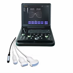 New Upgrade 15 Inch Animal Veterinary Pet Use Laptop Notebook Sonography USG Ultrasound Scanner Diagnostic Echo Machine