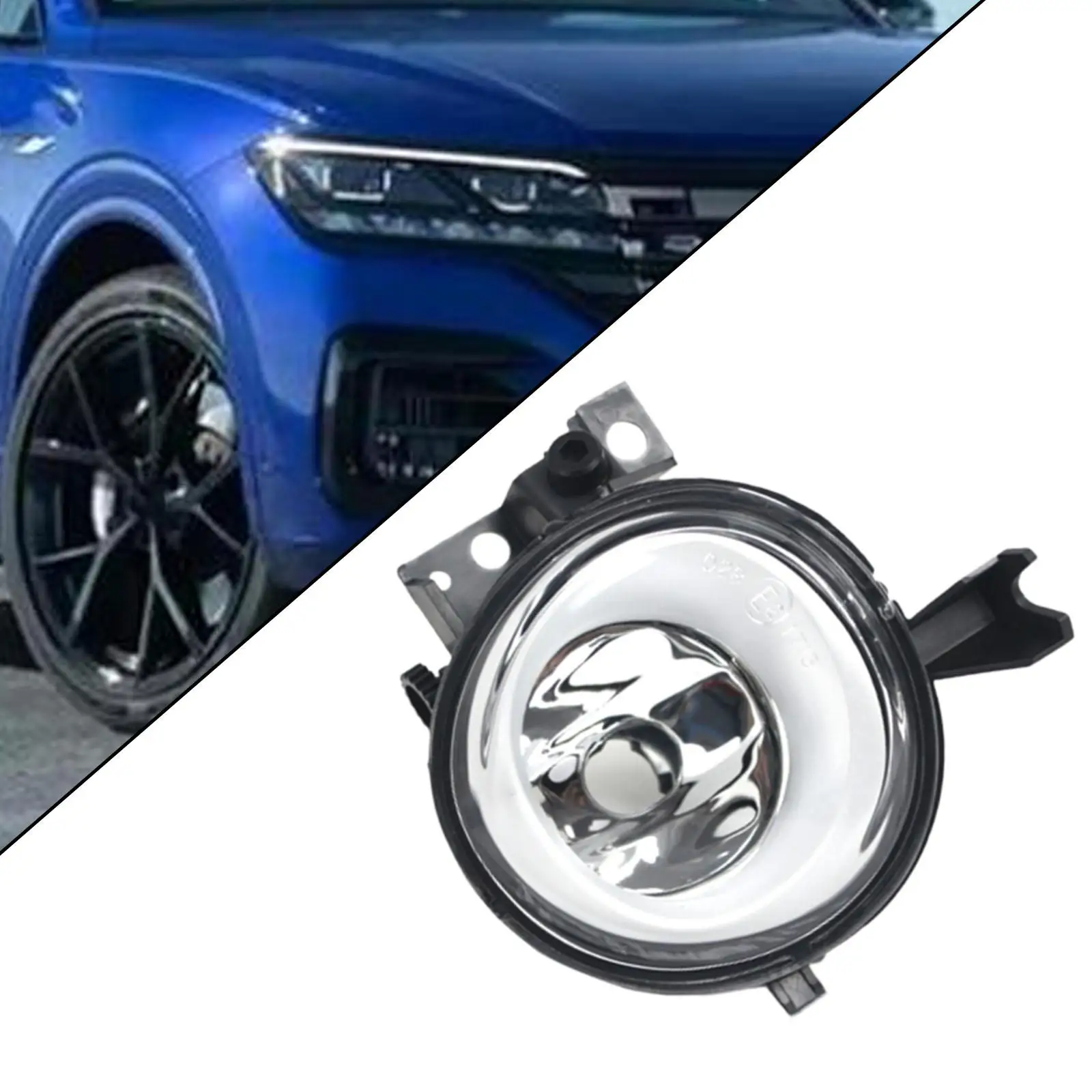 سيارة الضباب الخفيف استبدال الأسود الجانب الأيسر مصباح ملحق عالية الأداء لشركة فولكس فاجن طوارق بورش كايين 955 #1