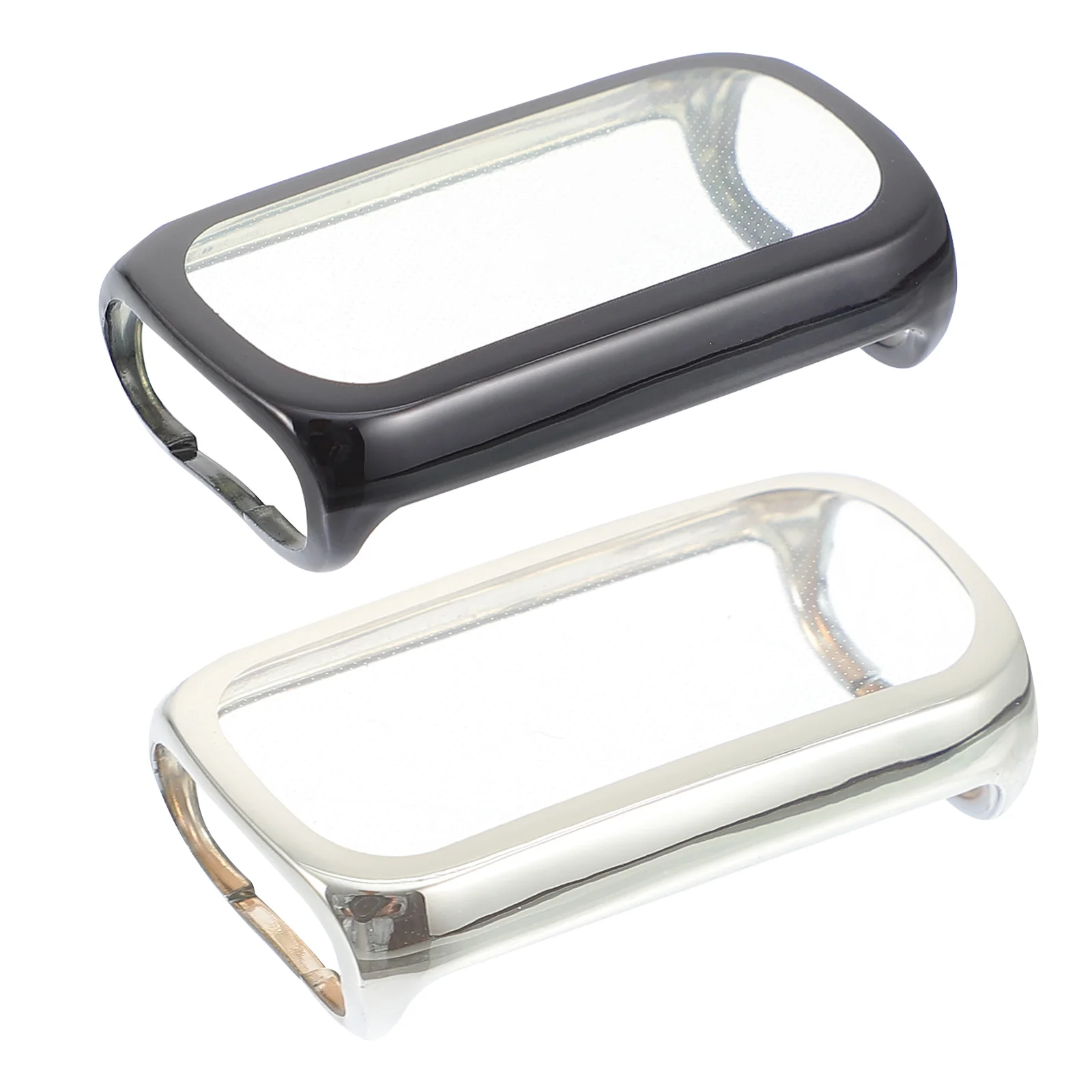2Pcs Ultra Thin Tpu Watch Screen Protector Case Scratch Resistant Protective Shell Smartwatch Accessory Compatible Luxe