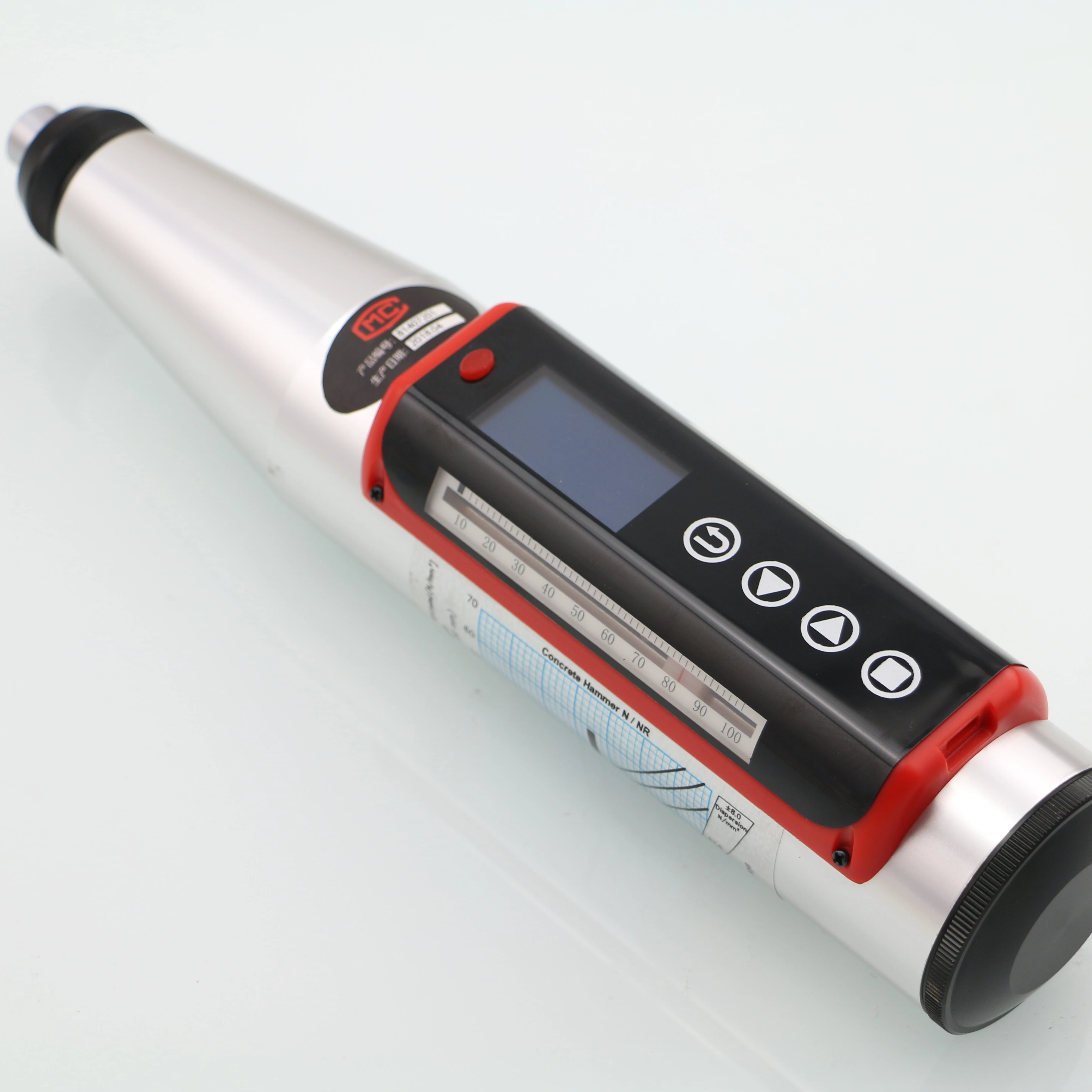 High Quality Schmidt Rebound Hammer Concrete test Digital Display