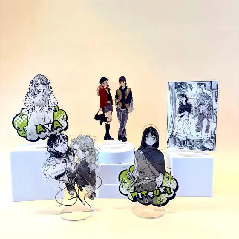 

The Guy She Was Interested in Wasnt a Guy at All Acrylic Standee Aya Mitsuki A Quiet Manga Desk Collectible Original Acrylic