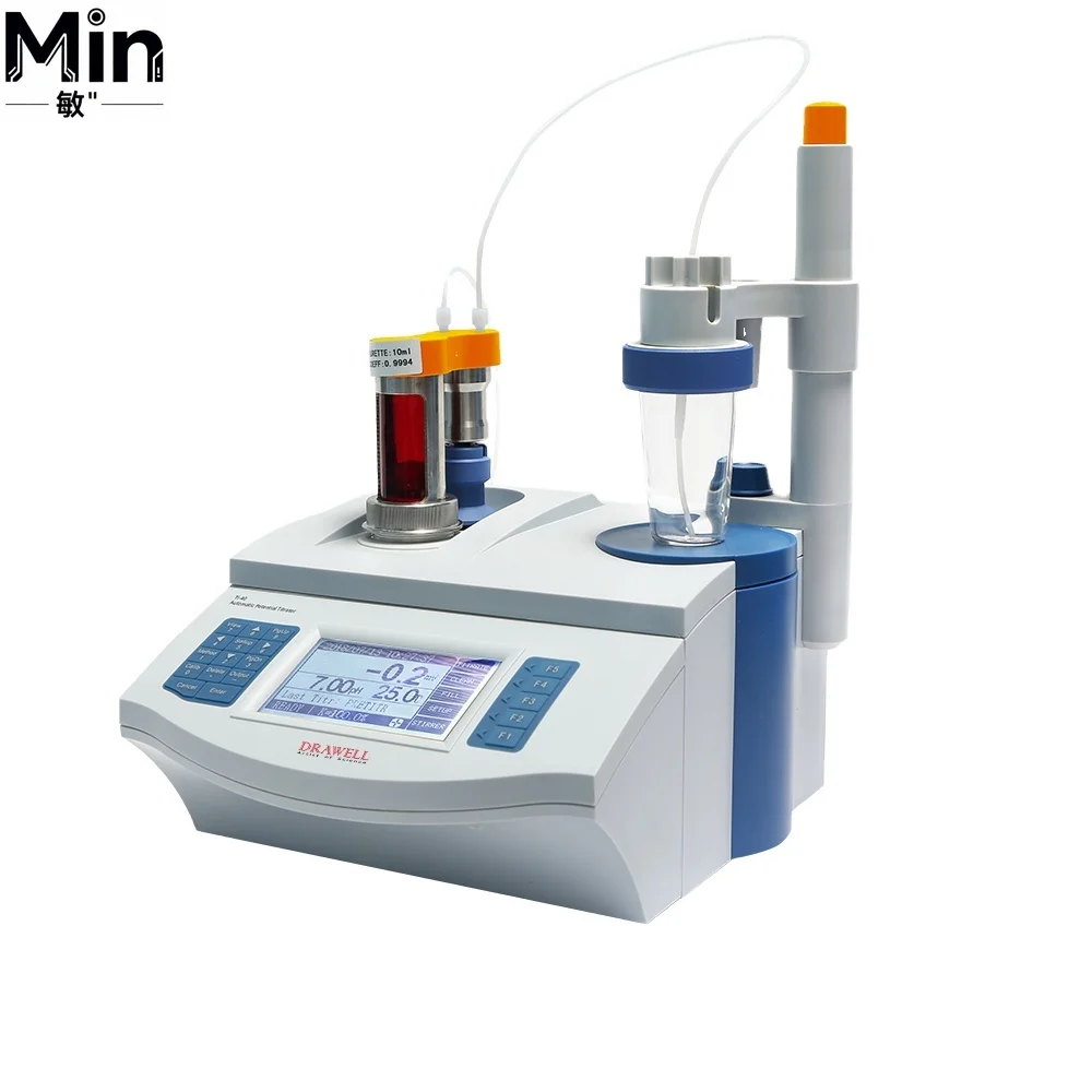 Automatic Volumetric Karl Fischer Titrator Laboratory Potentiometric Titration Equipment for Moisture Content Test