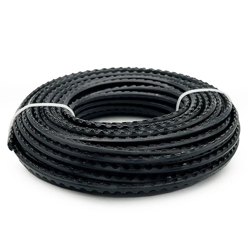 Garden Power Tool Accessories Grass Cutter Parts Black Color 3.0mm 15m Trimmer Line