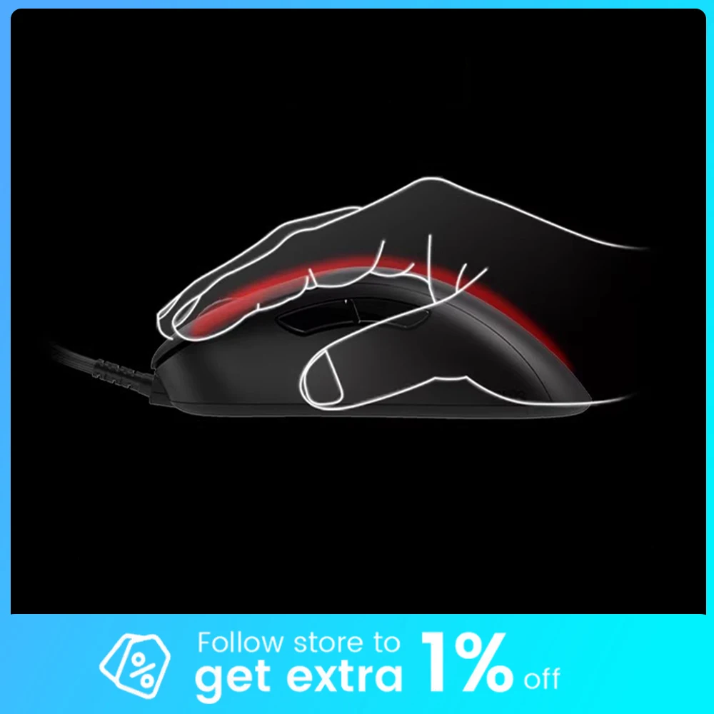 

ZOWIE EC-C Gaming Mouse Anti-jamming Ergonomi Design Technology 3360 Sensor 1K Wireless Mouse Low Delay Light Weight Mouse Gamer