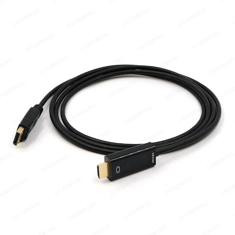 Kabel kompatybilny z DisplayPort do HDMI 4K 1M 1.8M 1080P @ 60Hz Port wyświetlacza kabel kompatybilny z DP do HDMI do laptopów i projektorów