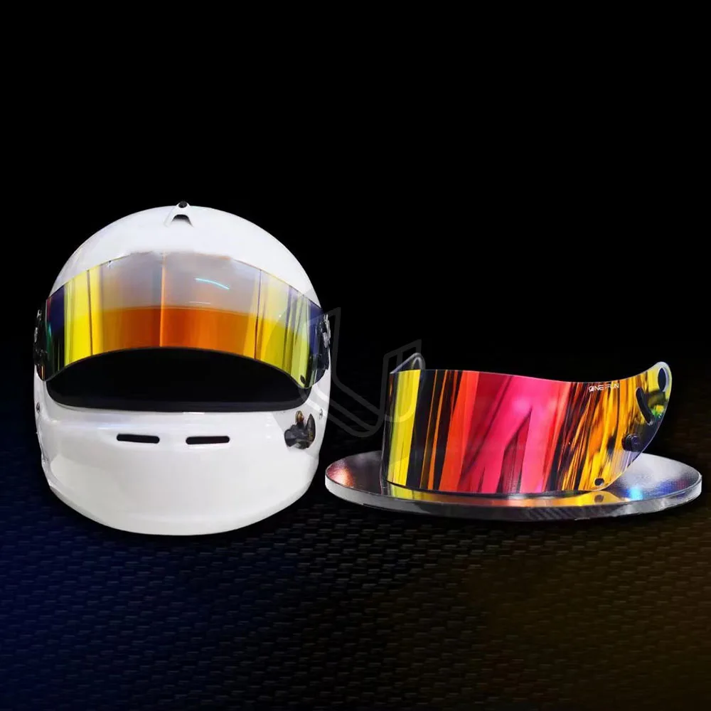 Visor Shield Fit for GP-6 GP-6S GP-6RC SK-6 PEO SK-6 Helmet Face Shield Uv Protected Motorcycle Helmet Accessories for arai SK6 view 6