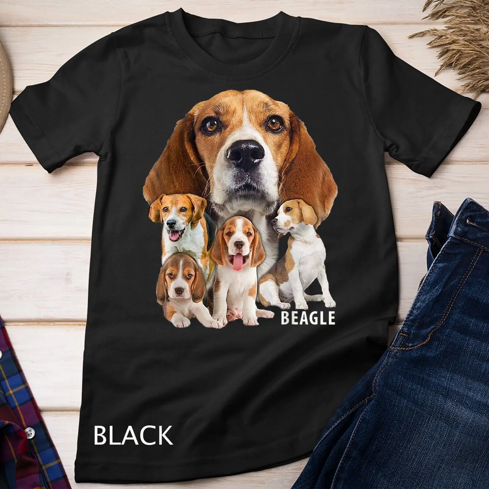 I Love My Beagle Shirt Dog Themed Funny Beagle Lover T Shirt Unisex T-shirt