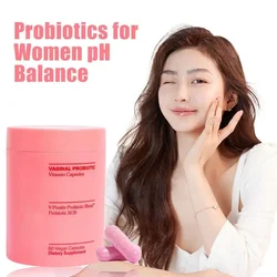 Women's Vaginal Probiotic Vitamin capsules PH Balancing Prebiotic Health Capsules To Protect Women's Health 60 Tablets