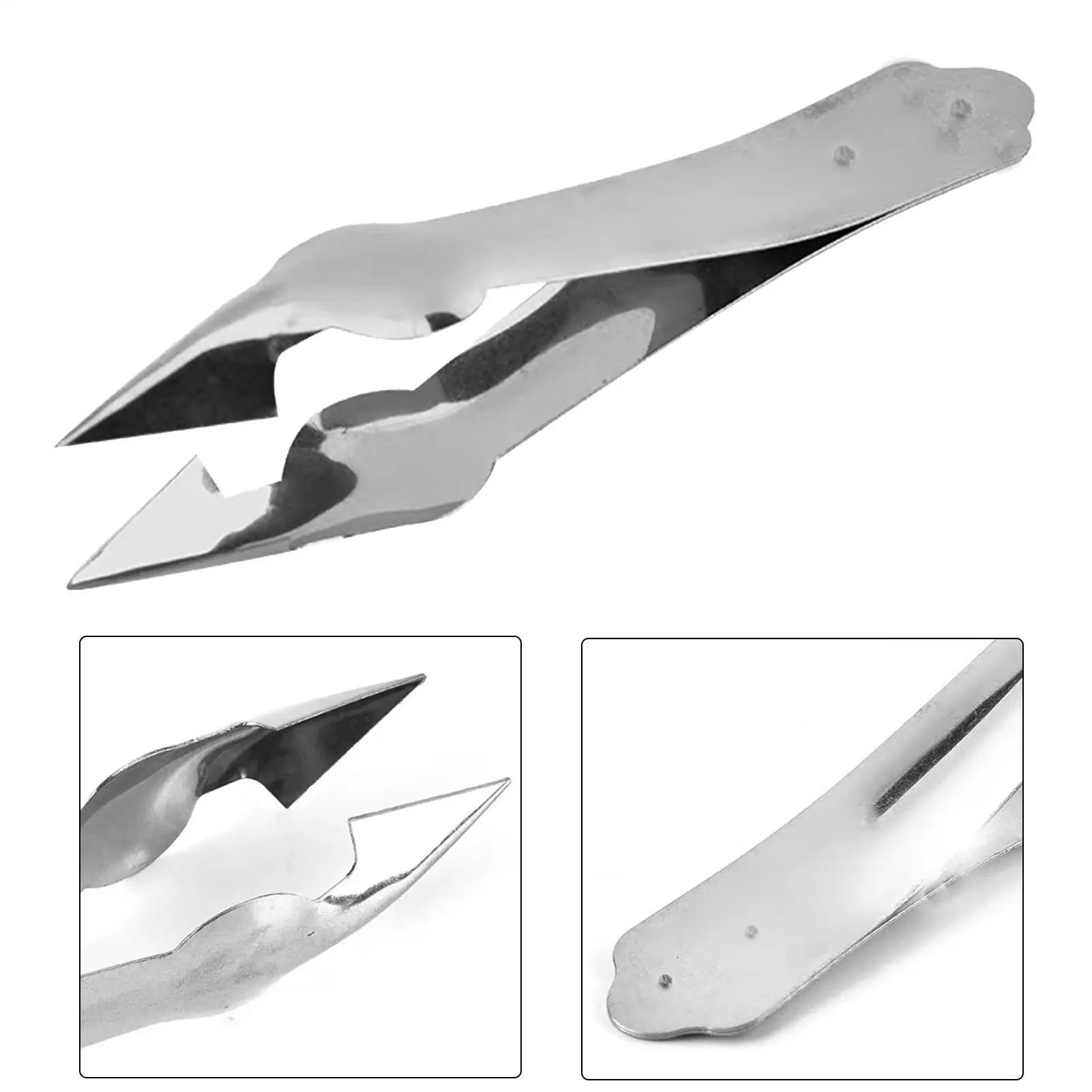 Stainless Steel Strawberry Huller Pineapple Multi functional fruit and vegetable eye and stem remover for potatoes strawberries