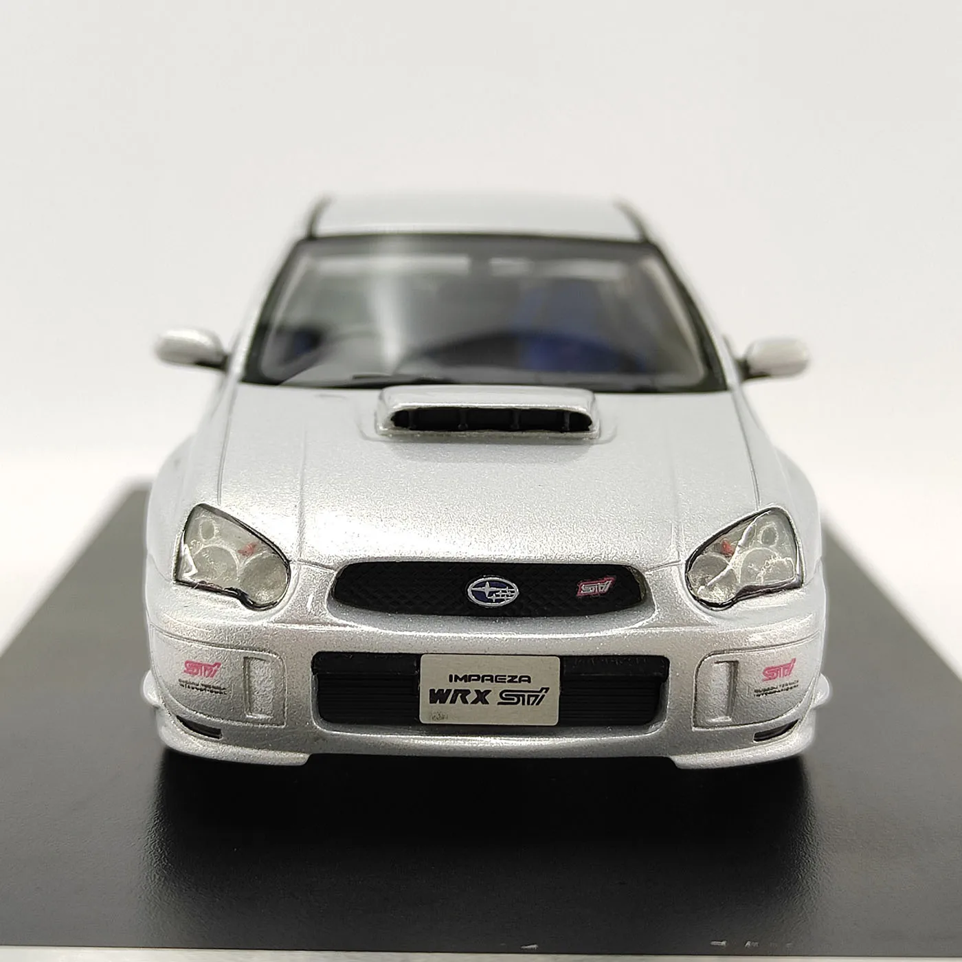 Hi-Story 1:43 Scale Subaru Impreza WRX STi 2002 Silver Resin Car Model