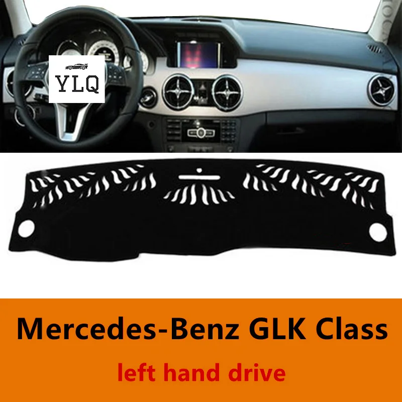Надувной обновленный высококачественный полиэстеровый чехол для приборной панели автомобиля для Mercedes-Benz GLK Class, левый руль, солнцезащитный козырек, приборная панель