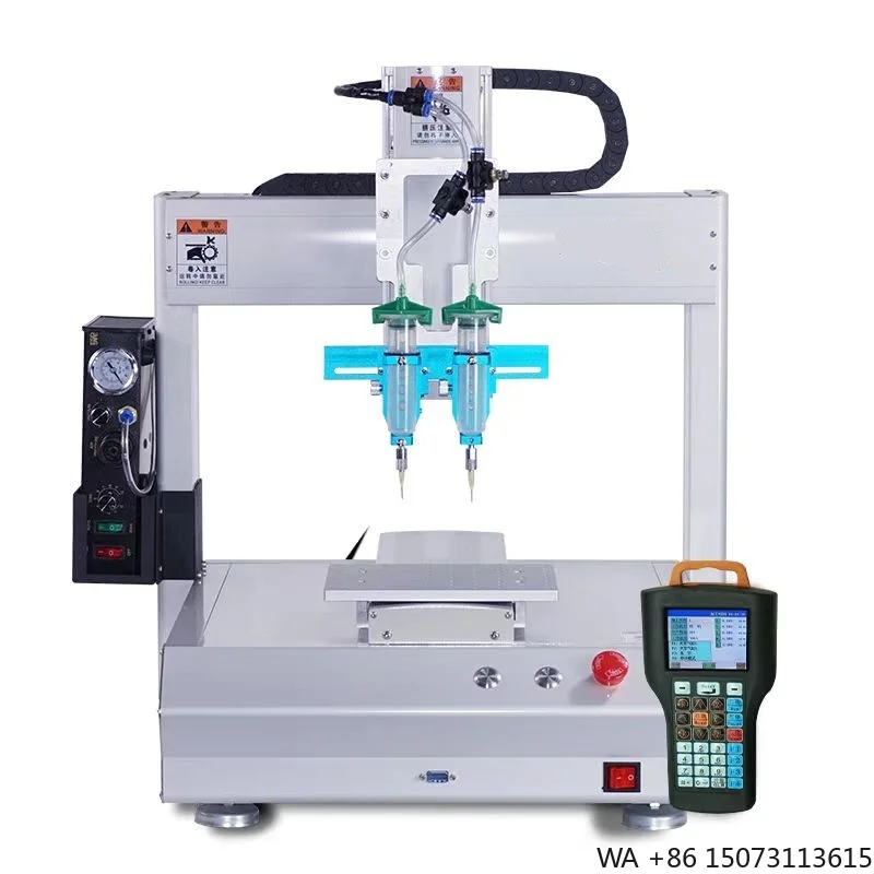 Hot-Sale Desktop Fully Automatic Robot Glue Dispenser, Industrial Auto Gluing Machinery