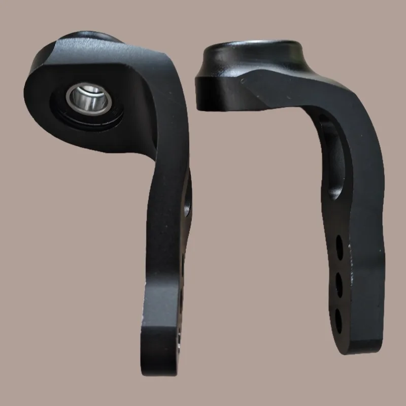 Wheelchair Front Wheel Fork Arm  Aluminum Alloy Front Wheel Bracket, Sports Wheelchair Accessories
