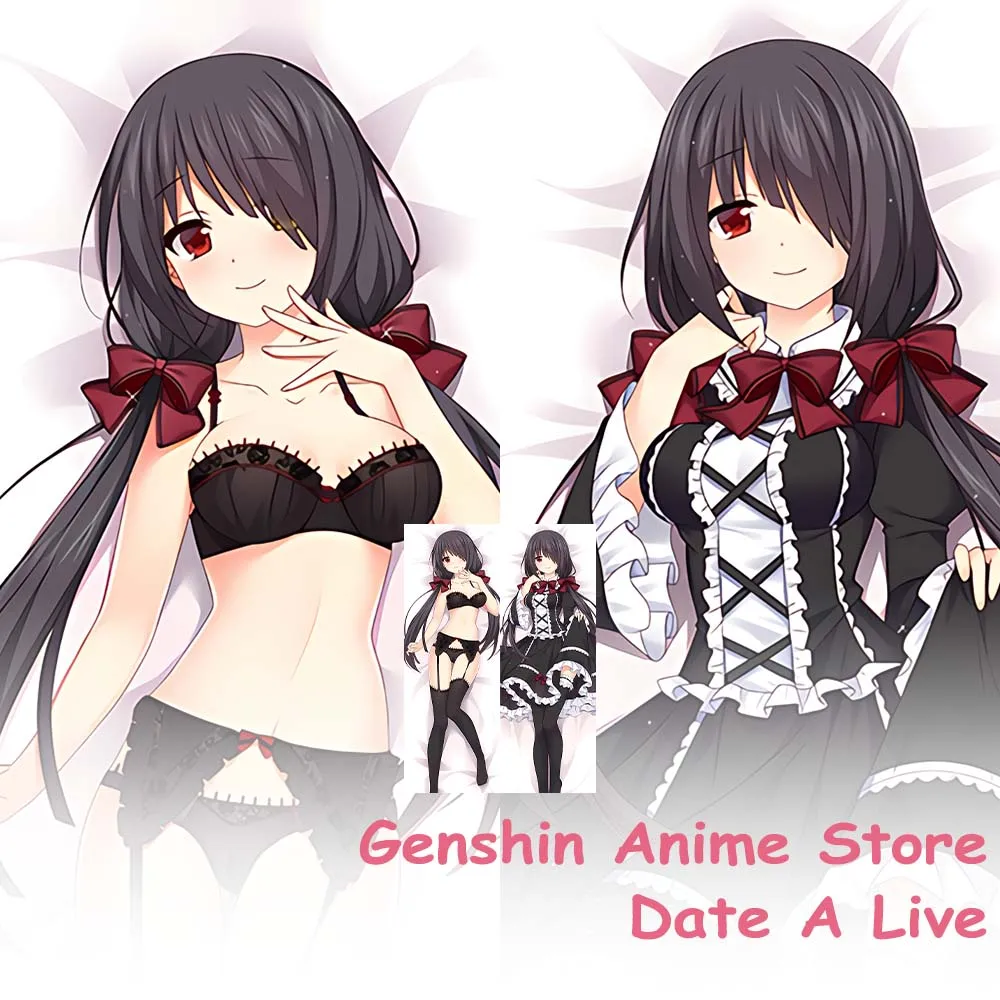 

Anime Date A Live Dakimakura Tokisaki Kurumi Body Pillow Case Otaku Pillowcase Throw Cushion Cover Decor Character Cosplay Prop