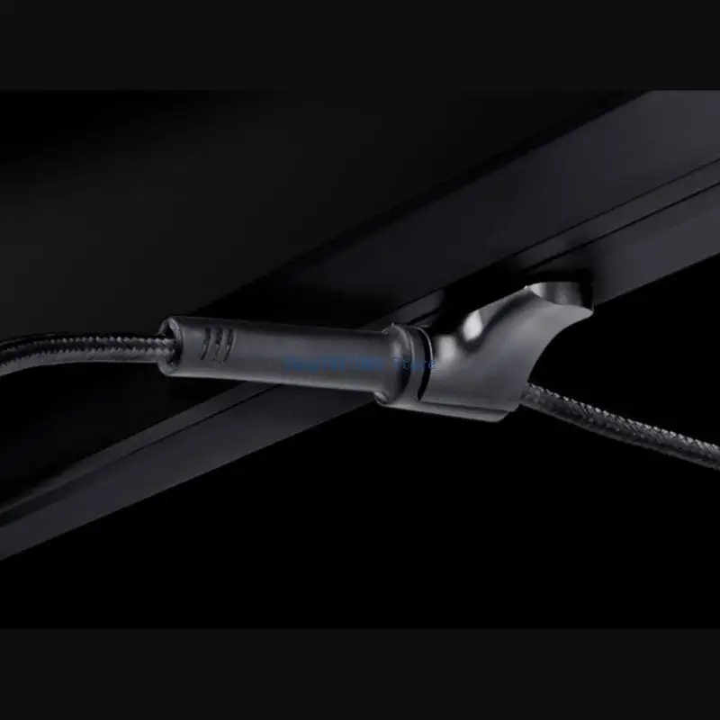 

T3LB Mouse Cable Clamp Mouse Bungee Cable Holder Clip Data Line Cord Fixer