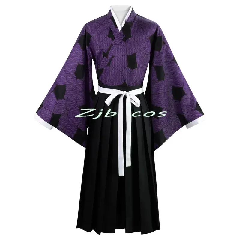 Wu01 cosplay anime espada fantasma kokushibo traje anime cosplay quimono para halloween comic con festa suitjk5 *!