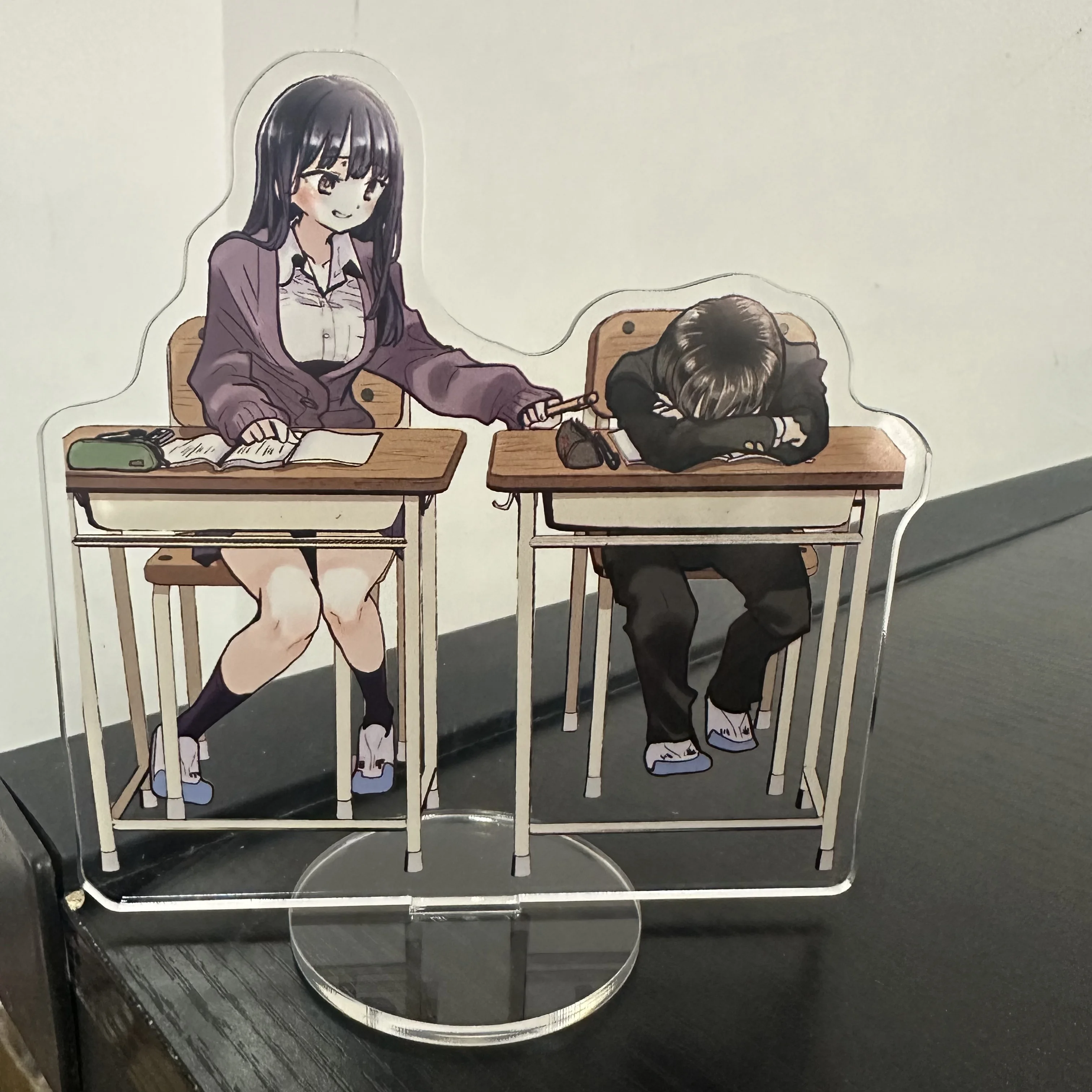 15CM Anime The Dangers In My Heart Figures Yamada Anna Cosplay Acrylic Stand Model Plate Desk Decor Standing Sign Props