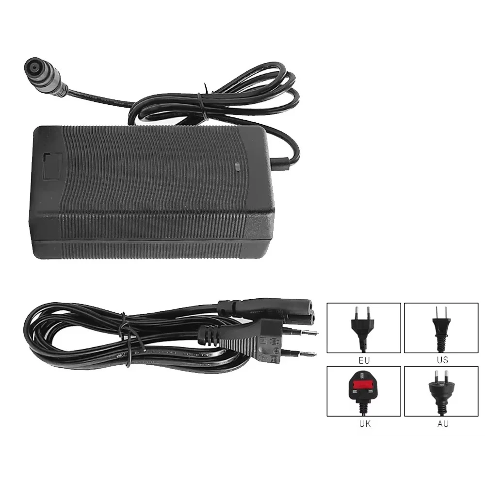 E-Scooter 54.6V 2A Fast Charger for Segway Ninebot G3 F3 GT3 ZT3 for Xiaomi 4 Pro Plus/4 Pro Max  Battery Power Adapter Parts