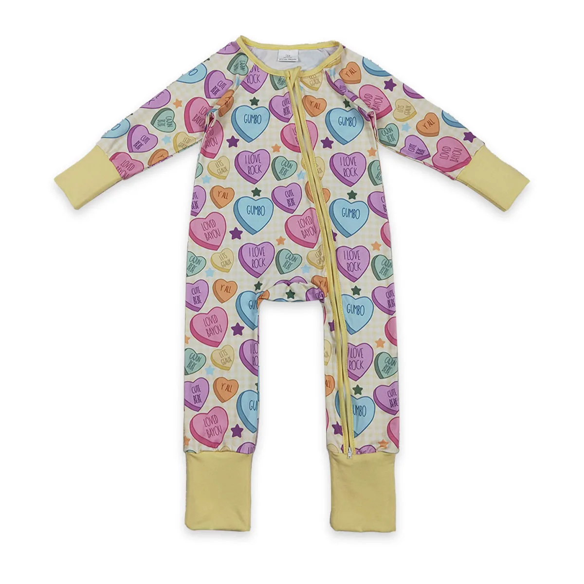 atacado-bebe-menina-bodysuit-roupas-dos-namorados-coracoes-estrelas-em-dois-sentidos-ziper-recem-nascido-sleeper-macacao-bebes-infantis-meninas-roupas