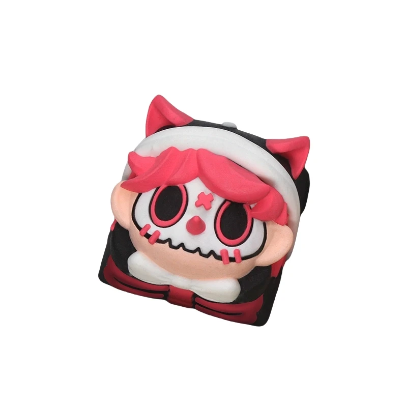 الإبداعية أوندد موضوع Keycap الكرز R4 الملف الشخصي الكرتون لطيف متعة شخصية لوحة المفاتيح الميكانيكية مهرجان هدية تحصيل Keycap