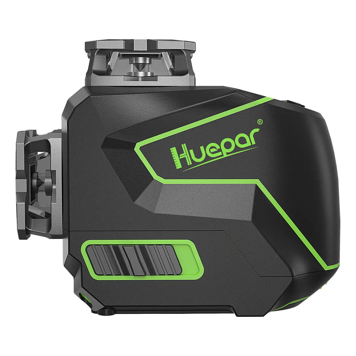 Huepar S02CG Línea láser de nivel láser de nivel verde de línea cruzada de 360 grados con función de control remoto