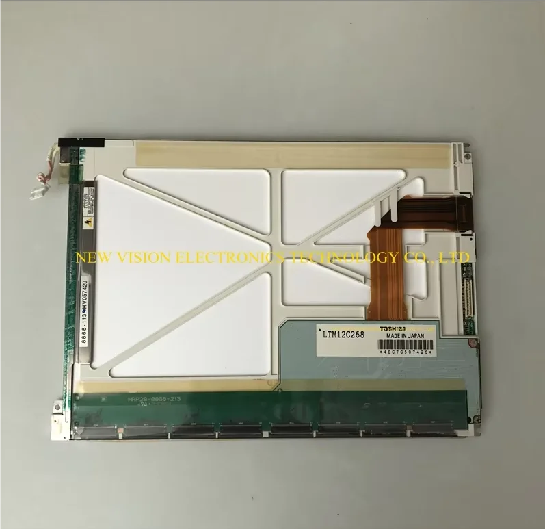 

LTM12C268 LTM12C268E LTM12C268F Original 12.1 inch LCD Screen Display for Industrial Application for Toshiba