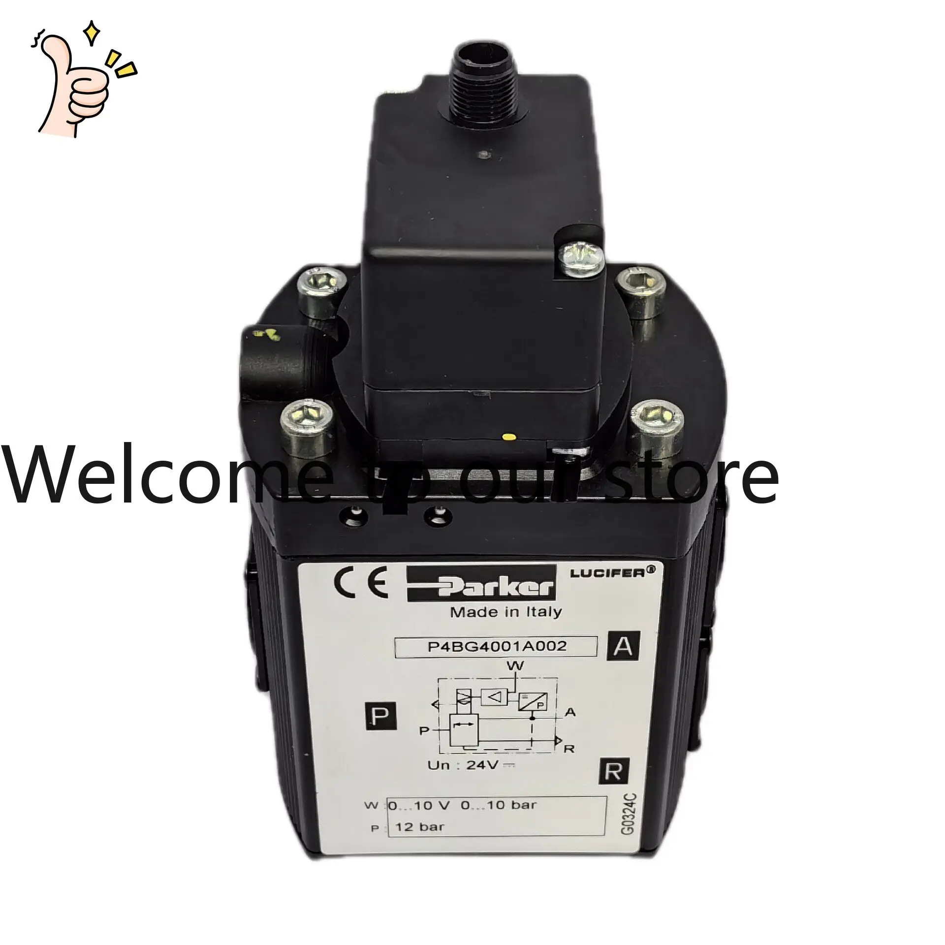 P4BG4001A002 New Original Imported Parker Pneumatic Valve, American Park