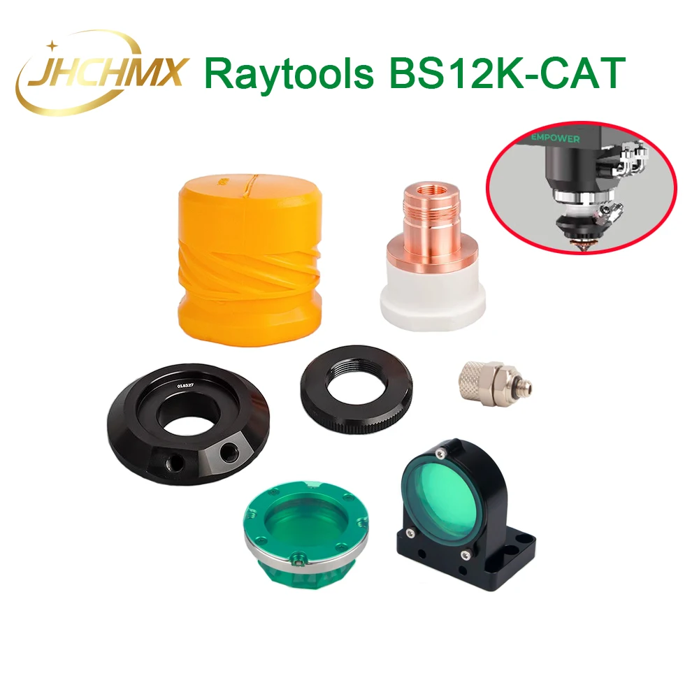 Raytools BS-12K Laser Ceramic Ring D41 M11 Head Parts Protective Lens 37*7 Focus Lens D37-F100/220 For BS12K BS20K BS30K