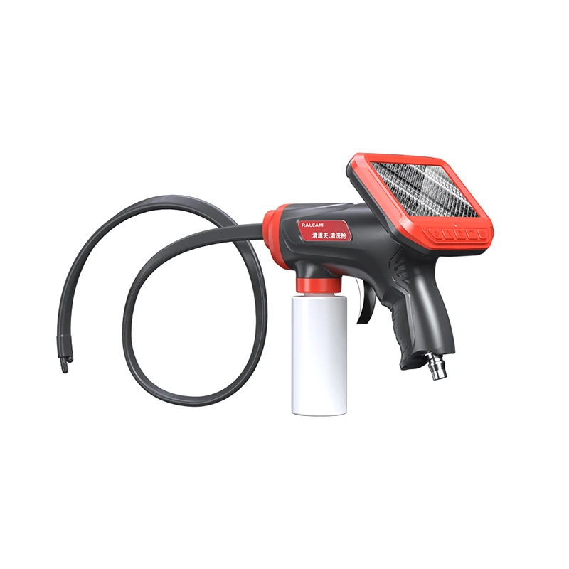 4.3Inch 2MP 1080P Side-View Side Spraying Car Air Conditioner Cleaning Handheld Endoscope CMOS Borescope Inspection Microscope