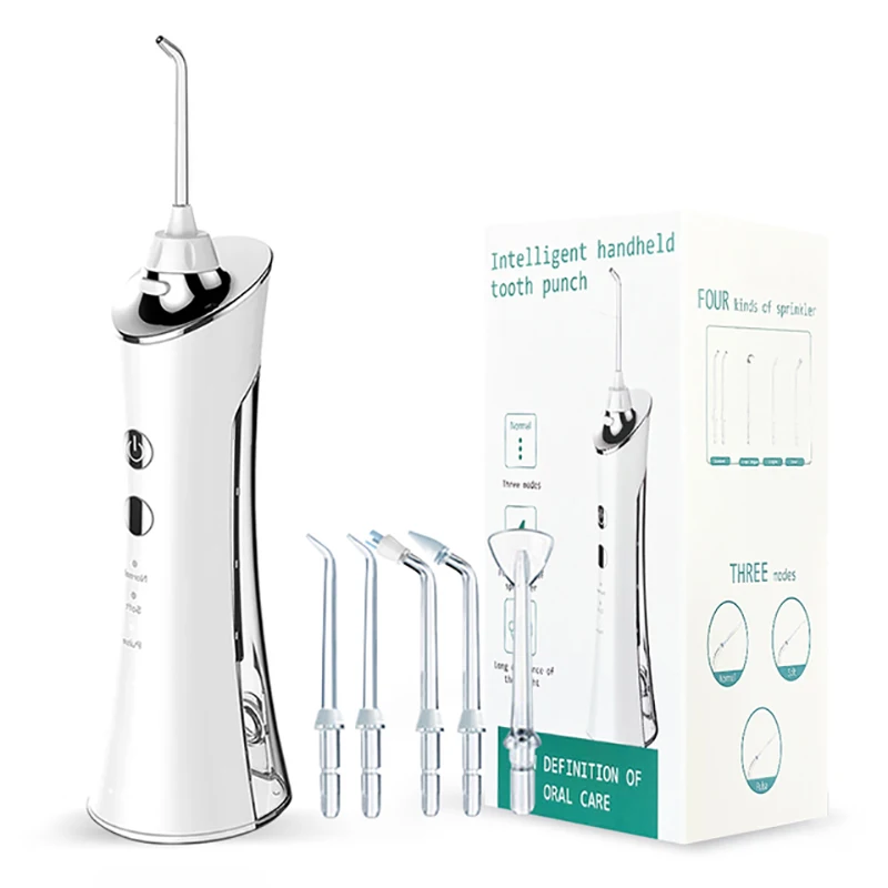 

Portable Home Use Smart Dental Care Tooth Cleaner Flossing Electric Ultrasonic Teeth Oral Cleaning Irrigator Water Flosser