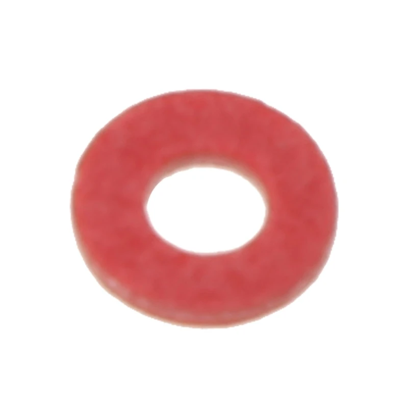 Arandela fibra 100 piezas, arandela aislamiento, arandela plana, arandelas anillo rojo
