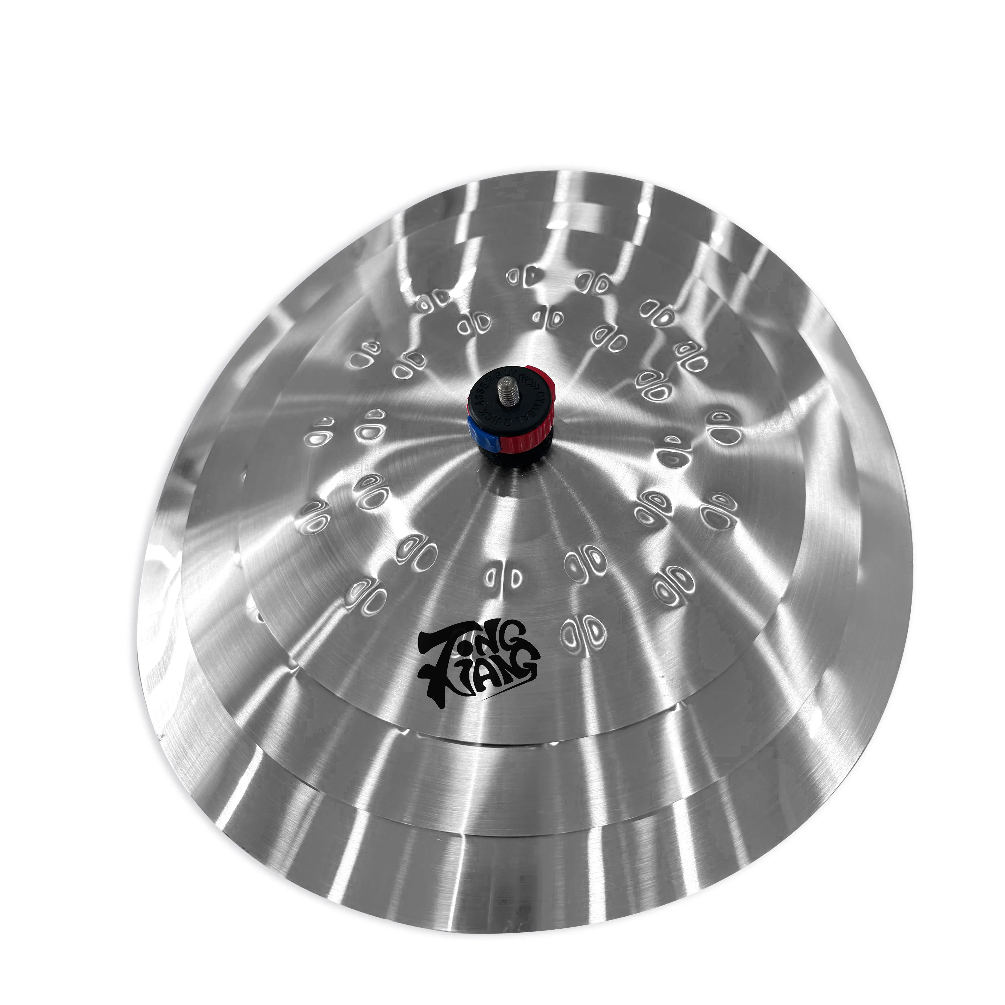 Sliver Alloy Cymbal Clap Stack 9