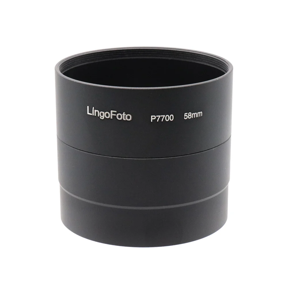 P7700 Adapter Tube 58mm for Nik Filter Adapter Tube Zoom Lense NP8303